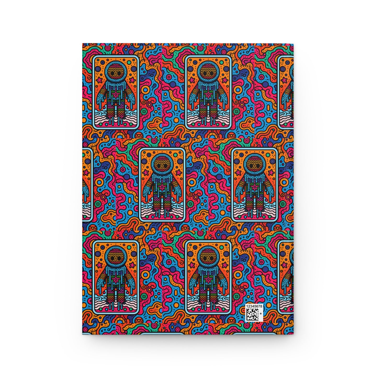 Vibrant Dreamcatcher Hardcover Journal - Colorful Bohemian Design for Creatives